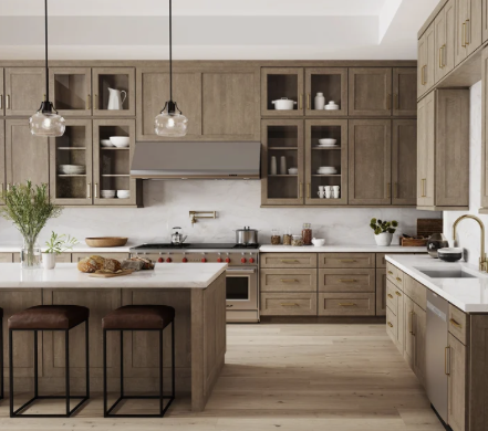 Kitchen light brown